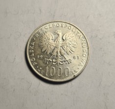 Polonia 1000 zloti zlotych 1983 Papa Ioan Paul II Unc
