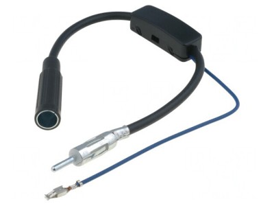 Amplificator Antenă Auto 12V AM/FM 0,3m foto