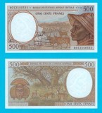 Congo (p#101Ca) 500 Francs 2000 UNC &#039;Africa Centrala&#039; serie: 0012540335