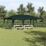 Cort pentru Petreceri Verde, Alb 600 x 400 x 266 cm