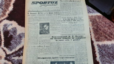 ziar Sportul popular 30 06 1958 foto