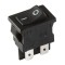 INTRERUPATOR BASCULANT, 19X13MM, SERIA 3634, NEGRU 3634-201.22 INTERB&Auml;R