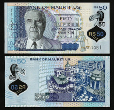 Mauritius 2013 - 50 rupees UNC foto