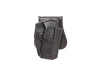 Toc Pistol Airsoft ASG P-10C BLK, Polimer, Rotire 360&deg;, Sistem Blocare, Adaptabil Curea/Molle/Picior