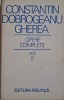 Opere Complete Vol. 5 - Constantin Dobrogeanu Gherea - Carte
