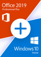 Licenta Windows 10 HOME + OFFICE 2019 PRO PLUS + BITDEFENDER TOTAL SECURITY foto