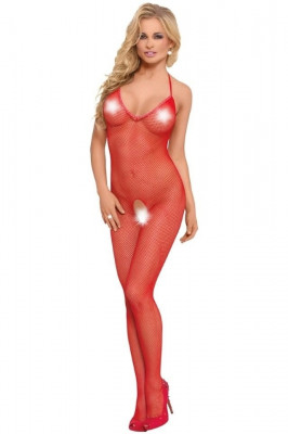 Catsuit Body Red Softline S-L foto