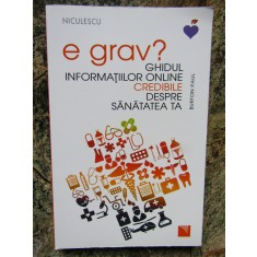 E grav? Ghidul informatiilor online credibile despre sanatatea ta, Burton Paul