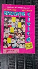 EDUCATIE CIVICA CLASA A III A PENES , MOLAN EDIT ARAMIS .