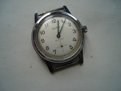 Ceas mecanic englez Duke Antichoc, functioneaza foto