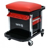 Taburet atelier cu doua sertare, tava si surpot unelte Yato YT-08790