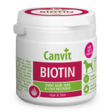 Supliment Nutritiv pentru c&acirc;ini Canvit Biotin, 230g