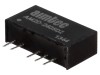 Convertor DC/DC AIMTEC 2W, 24V Intrare, Iesiri 5V si -5V, Model AM2D-2405DZ, SIP7, Eficienta 75%