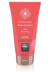 Lubrifiant Love Edible Capsuni 75 ml foto