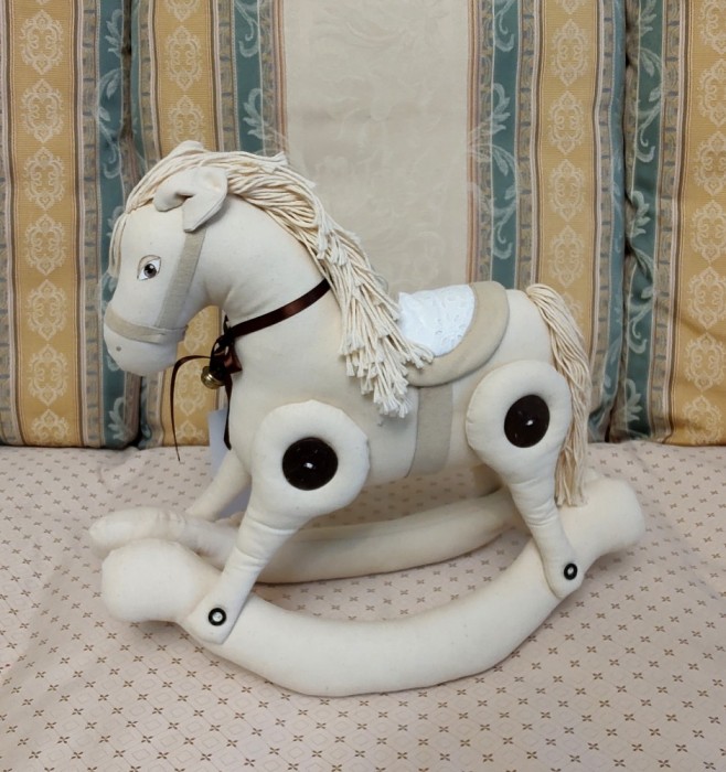 Calut Decorativ textil , lucrat manual