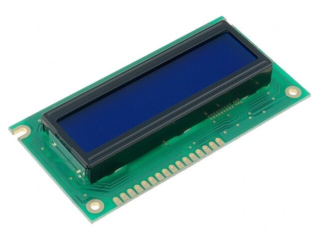 Afișaj LCD 16x2 Alfanumeric LED Albastru