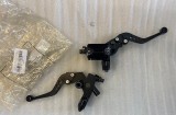 Set manete frana ( pompa hidraulica) ambreiaj (cu cablu) pentru ghidon 22mm