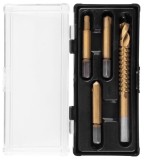 Set extractoare suruburi rupte cu burghiu de frezare Strend Pro SES41, 4 piese, 8 mm, HSS