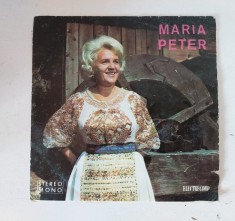 Maria Peter - disc vinil Electrecord 45-STM-EPC 10.475, 1971 muzica populara