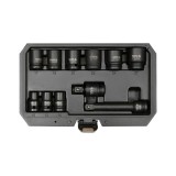 Set chei tubulare impact 1/2&#039;&#039;, 11 piese Yato YT-10255