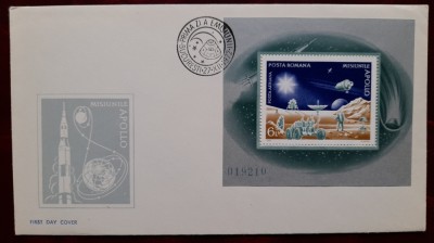 1972-Lp815-Inch.progr.Apollo col.dant.-FDC foto