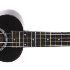 Set ukulele Soprano Arrow PB10 BK Black Top