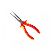 Cleste cu varf lung semirotund si tais, izolat VDE, 200 mm, Knipex