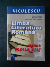 DORICA BOLTASU - LIMBA SI LITERATURA ROMANA. SINTEZE BACALAUREAT foto