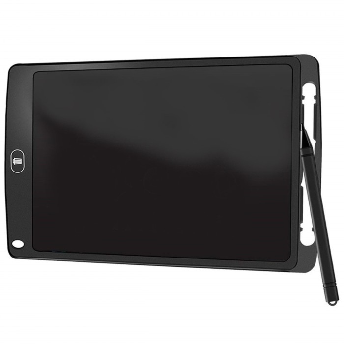 Tableta Grafica cu Functie de Stergere Automata, pentru Scris si Desenat, Premium, Negru, 12&quot;, CBD CORAL BEST DEALS Negru Negru 1 23 x 16.4 cm
