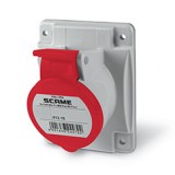 Priză industrială fixă 3P+N+E 16A 400V IP44 &ndash; SCAME | 413.1667