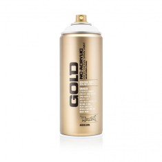 Gold Transparent, T9100 Transparent White, Montana, 400 ml