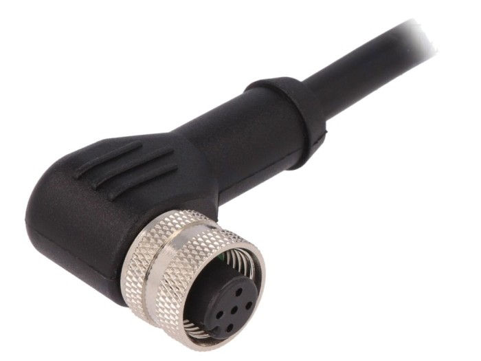 Conector M12 mamă 5 pini IP67