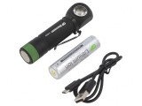 Lanternă LED Etanșă Cască 130lm IPX4 CH35 DISCOVERY 600LM 18650, GP