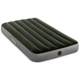 Saltea gonflabila Intex Twin Dura Beam Prestige Fibre Tech, 99x191x25cm