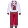 Costum Popular pentru baieti, rosu 9 ani 134, Kidmania