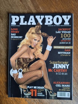 Revista Playboy , februarie / 2005 / C1P foto