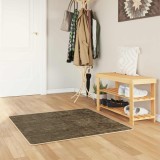 vidaXL Covor Runner MARSA Verde Pădure 100 x 100 cm Poliester și PVC 42023147