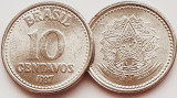 2502 Brazilia 10 centavos 1987 km 602 aunc-UNC, America Centrala si de Sud