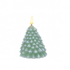 Decoratiune - LED Wax Tree Candle - Green | Kaemingk