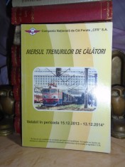 MERSUL TRENURILOR DE CALATORI : 2013 - 2014 # foto