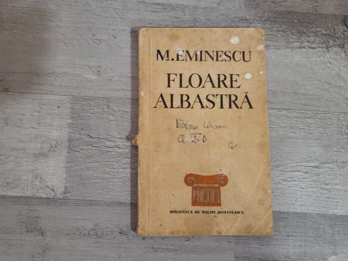 Floare albastra de M.Eminescu