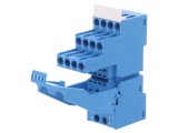 Stativ PIN pentru șină DIN 8 10A 250VAC