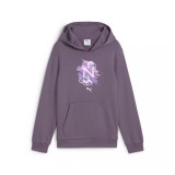 Neymar Jr hanorac cu glugă pentru copii NEYMAR JR Creativity purple - 140
