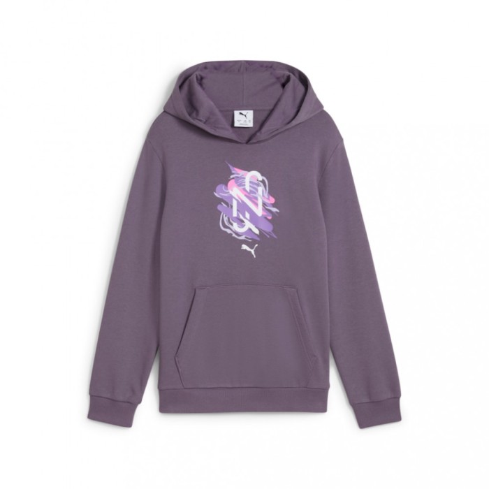 Neymar Jr hanorac cu glugă pentru copii NEYMAR JR Creativity purple - 152