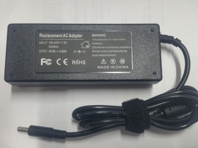 Alimentator laptop nou compatibil DELL pin 19.5V 4.62A tip mufa 4.5mm x 3.0mm foto