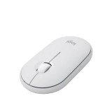 Mouse Bluetooth Logitech Pebble 2 M350S Alb, Multi-Device, 4000 DPI, Wireless, Garantie 12 Luni