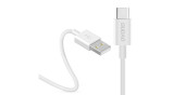 Cablu Dudao USB / USB tip C, 3A, 1m, alb (L1T-white)