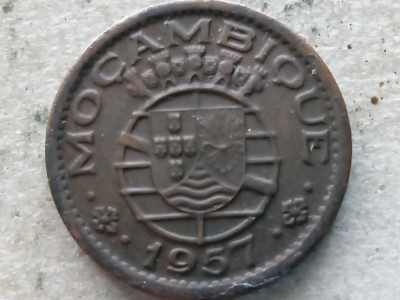 MOZAMBIC-50 CENTAVOS 1957 foto