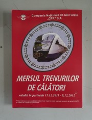 Mersul trenurilor de calatori 11.12.2011 - 8.12.2012 foto
