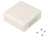 Carcasă pentru Alarmă SENSES 71x71x27mm ABS Albă